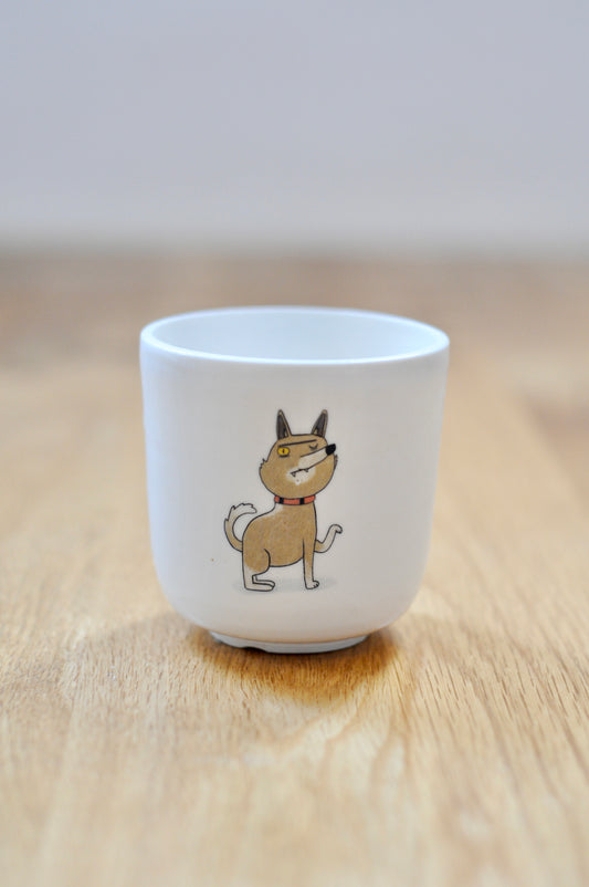 כוס עם דקאל של חזי