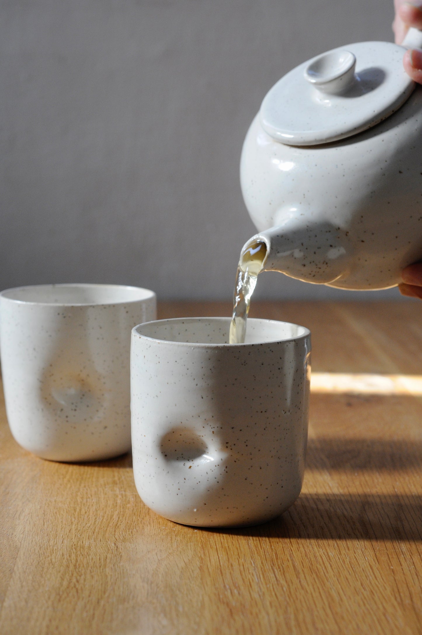 קנקן תה מקרמיקה בעבודת יד