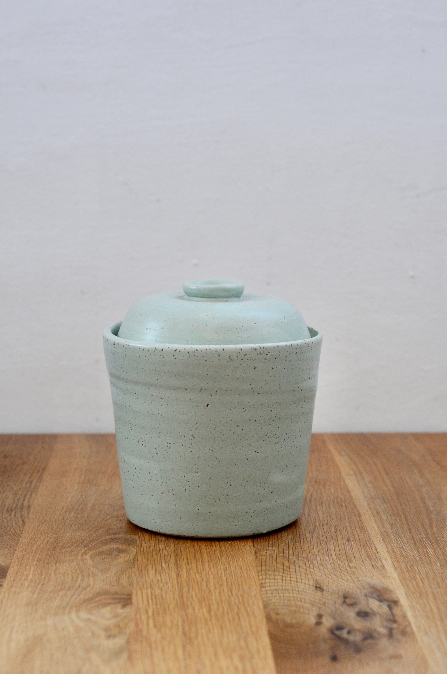 קדירת התססה , כבישה או החמצה בצבע מנטה