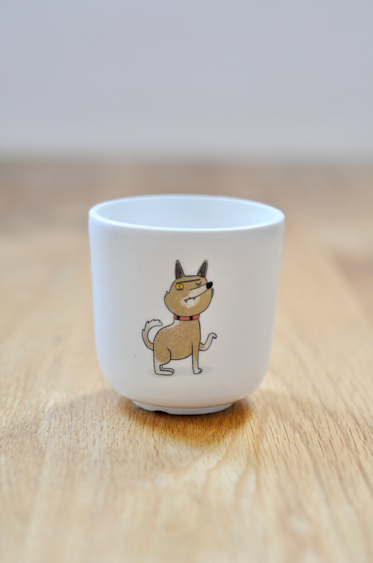 כוס עם דקאל של חזי